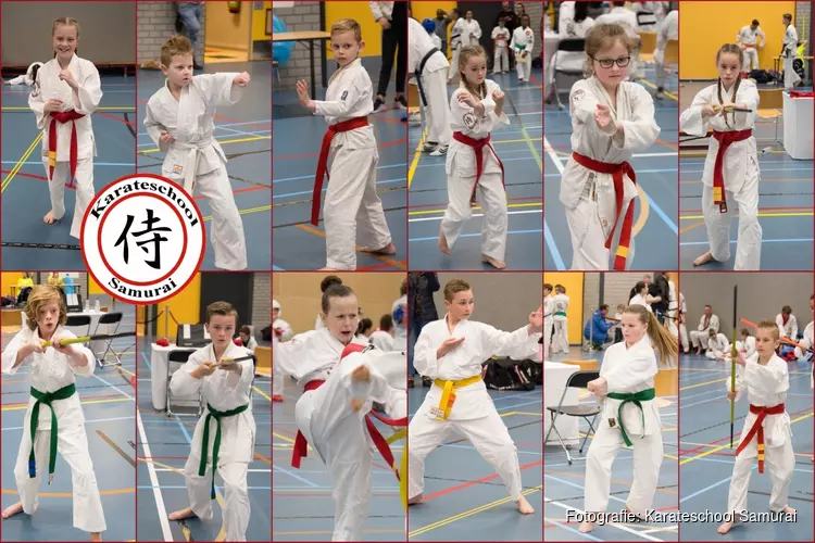 Karateschool Samurai in de prijzen bij Open NK