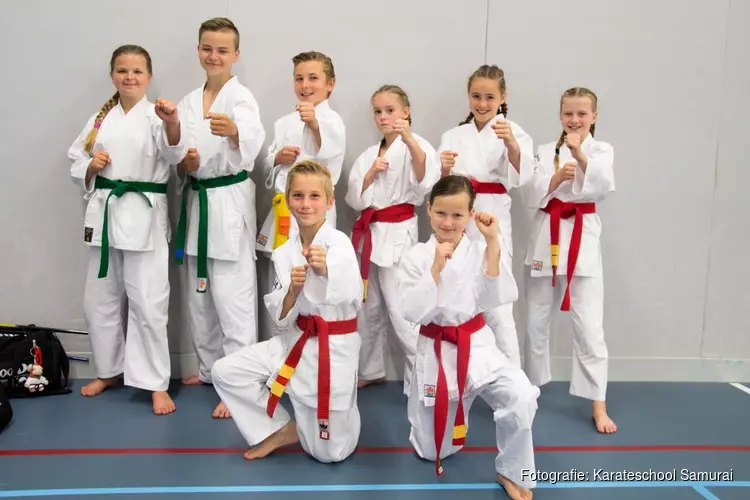 Karateschool Samurai wederom dik in de prijzen