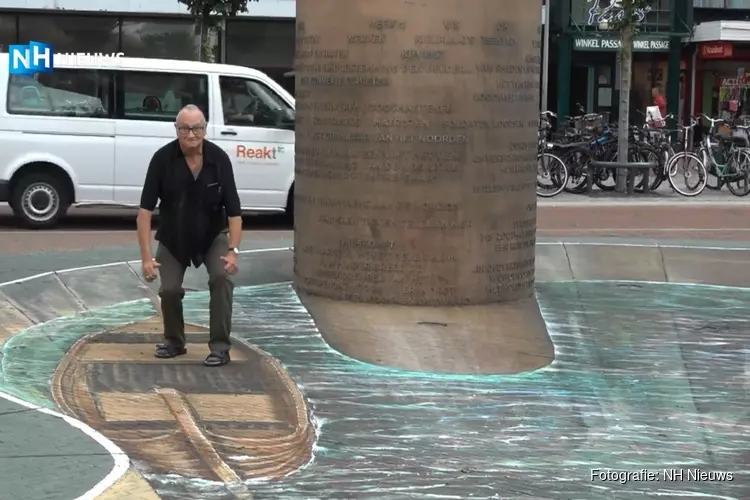 Inwoners Den Helder enthousiast over straatkunst: "Een lust voor het oog"