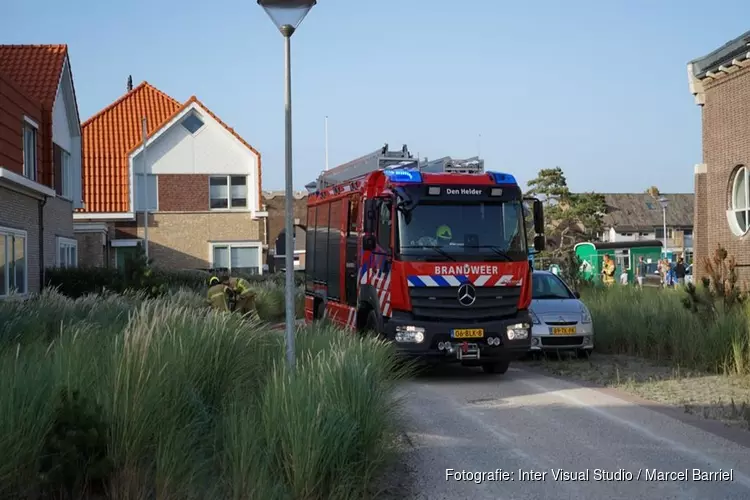 Brand in villa in Huisduinen