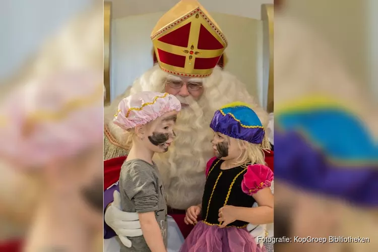 Sinterklaas bezoekt bibliotheken