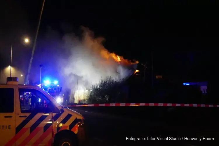 Grote brand in Callantsoog