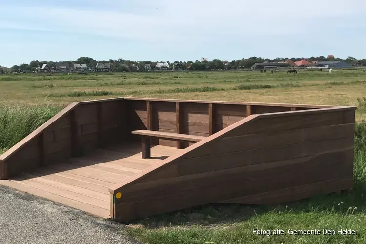 Nieuw: vogeluitkijkpunt op Grasdijk