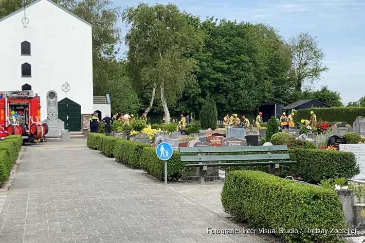 Incident op begraafplaats in Den Helder