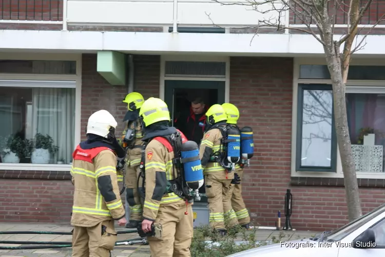 Brandweer massaal uitgerukt voor gaslek Den Helder