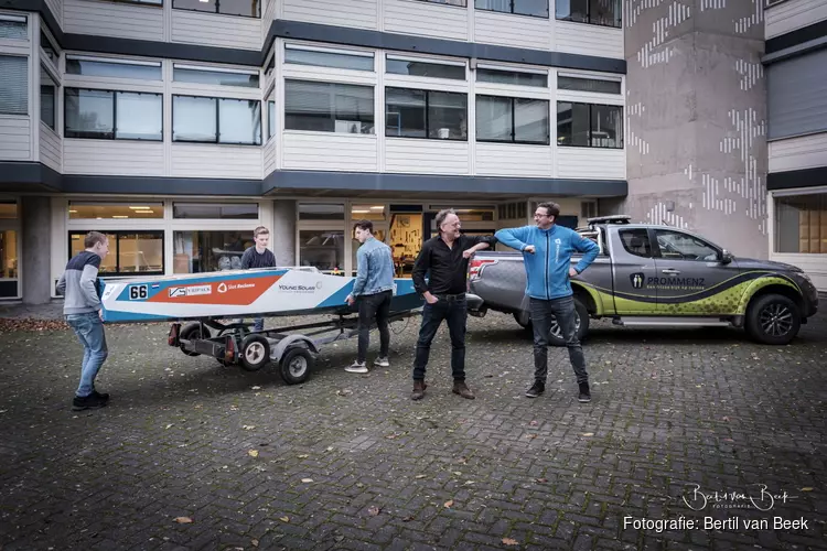 Eigen boottrailer voor Solar Team dankzij Prommenz