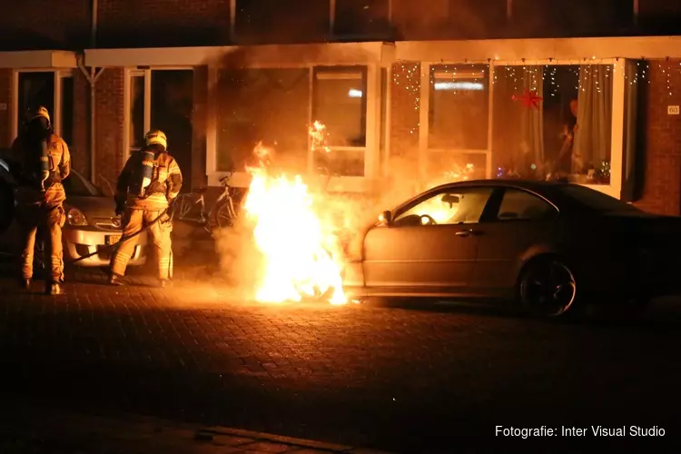 Autobrand op Commandeursplein