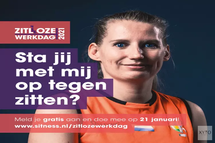 Rolstoelbasketbalster Saskia Pronk daagt werkend Nederland uit om minder te zitten!