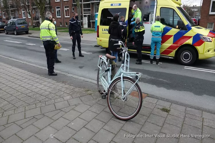 Fietsster gewond na aanrijding in Den Helder