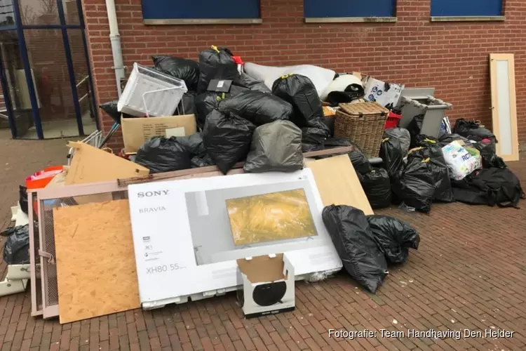 Hoge boete voor dumpen afval