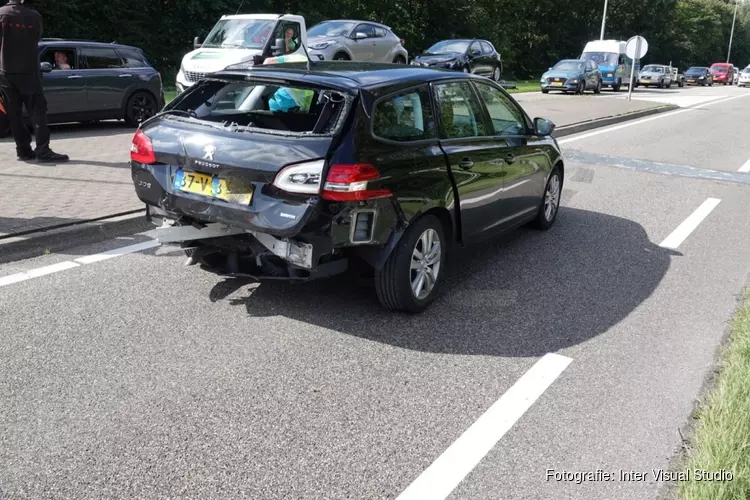 Botsing op N250 in Den Helder