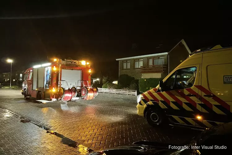 Brand in keuken van woning in Den Helder