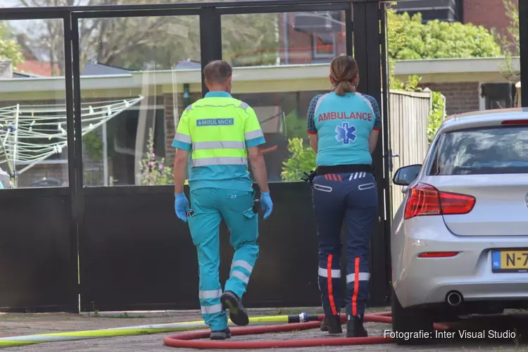 Bewoner licht gewond bij brand in Den Helder