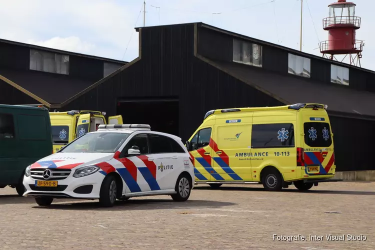 Traumateam bij Medemblikkerloods in Den Helder