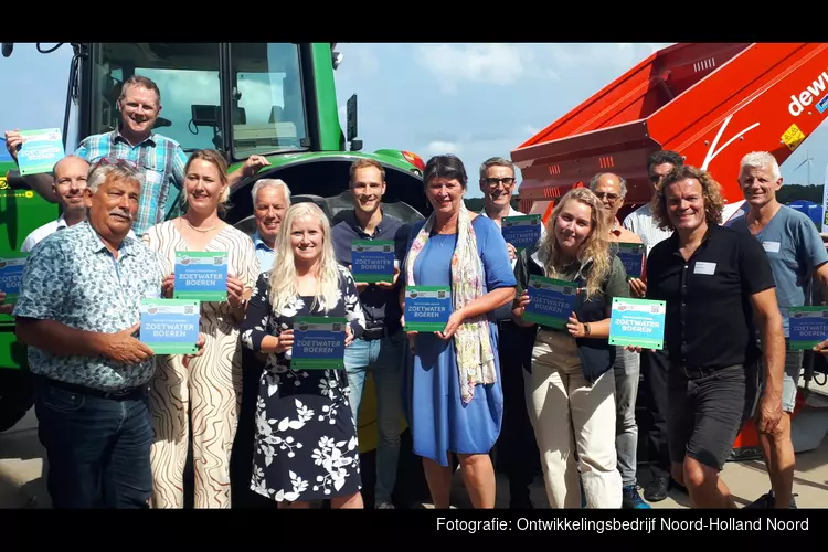 Project Zoetwaterboeren officieel van start met demobedrijf in Anna Paulowna