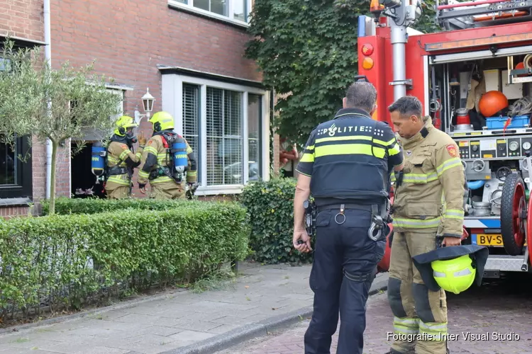 Korte woningbrand aan Ceramstraat in Den Helder