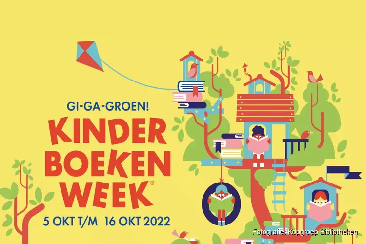 Kinderboekenweek in de bibliotheek: ‘Gi-Ga-Groen!’