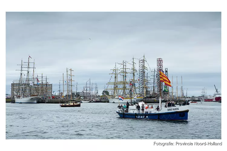 Provincie Noord-Holland sponsort Sail Den Helder 2023