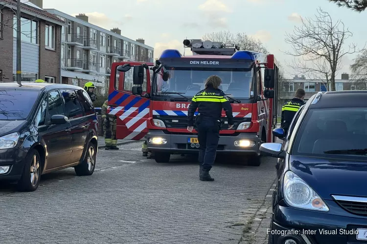 Korte woningbrand in Den Helder