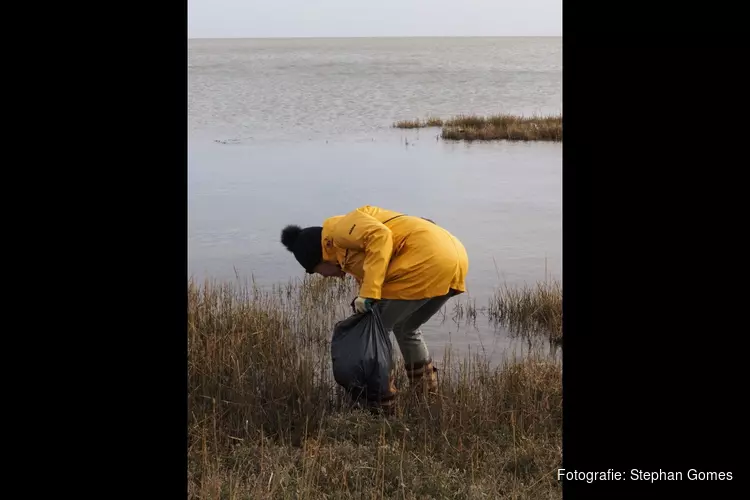 Help mee het zwerfvuil van het Wad bij Balgzand op te ruimen