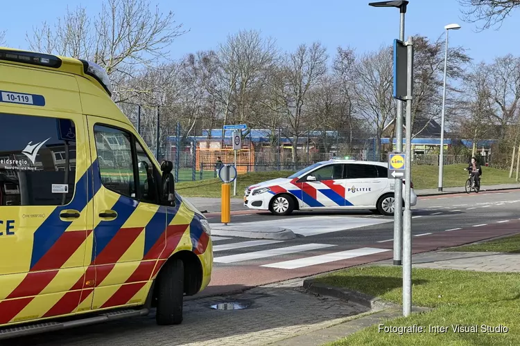 Voetganger aangereden op zebrapad Den Helder