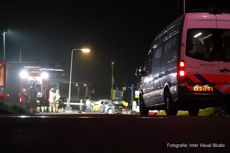 Automobilist overleden bij eenzijdig ongeval Breezand