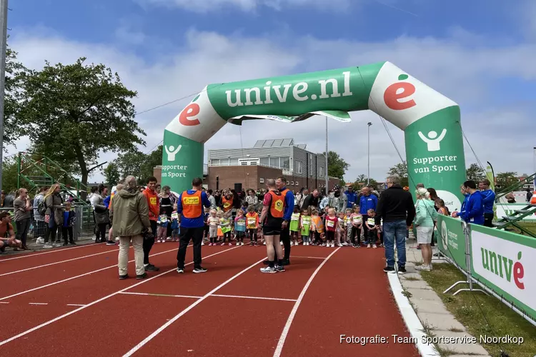 Ruim 1100 kinderen op de Scholierenveldloop