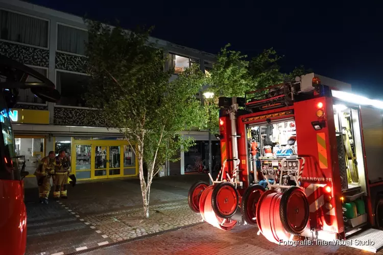 Keukenbrand in bovenwoning in Den Helder