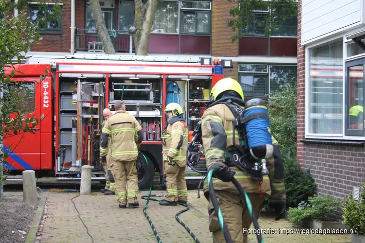 Korte brand in woning in Den Helder