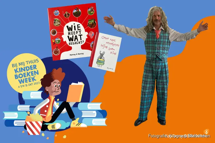 Kinderboekenweek in de bibliotheek: ‘Bij mij thuis’