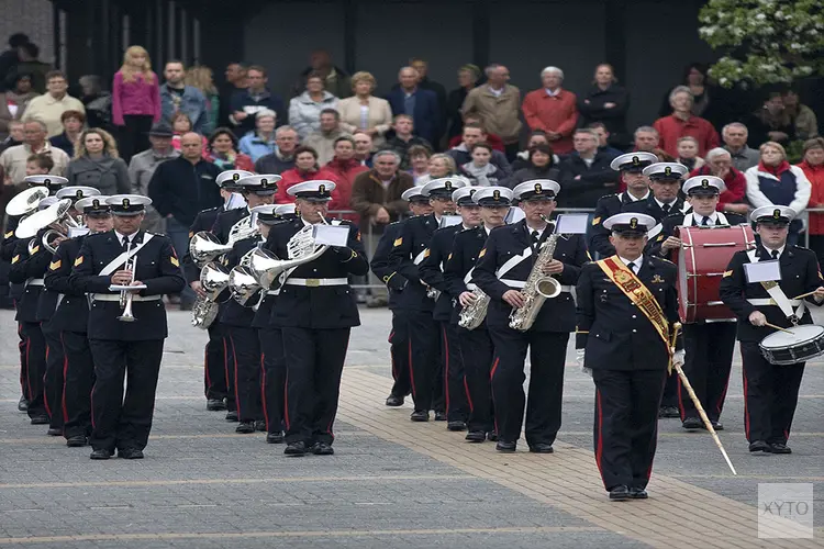 Jaarlijkse Taptoe samen met Koninklijke Muziekkapel Belgische Marine