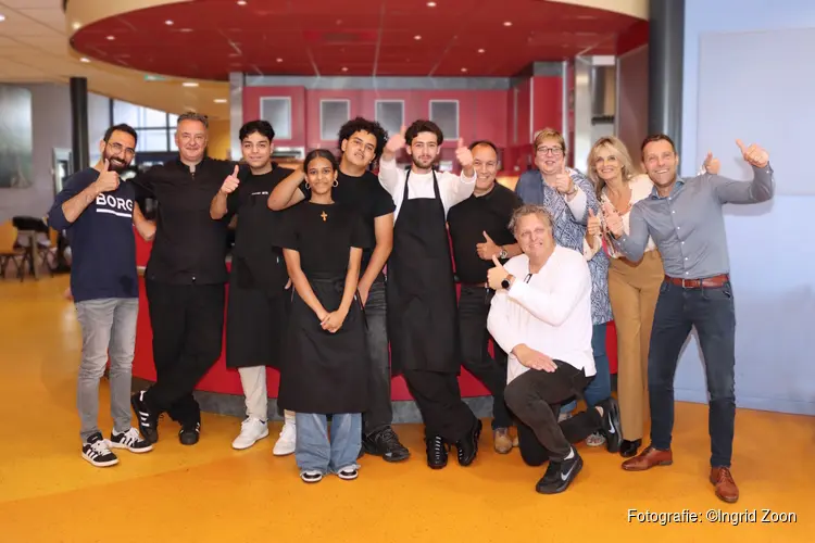 Start kantineproject Vonk entreestudenten op Techniekcampus Den Helder