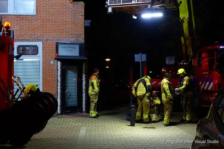 Schoorsteenbrand in Joubertstraat snel onder controle