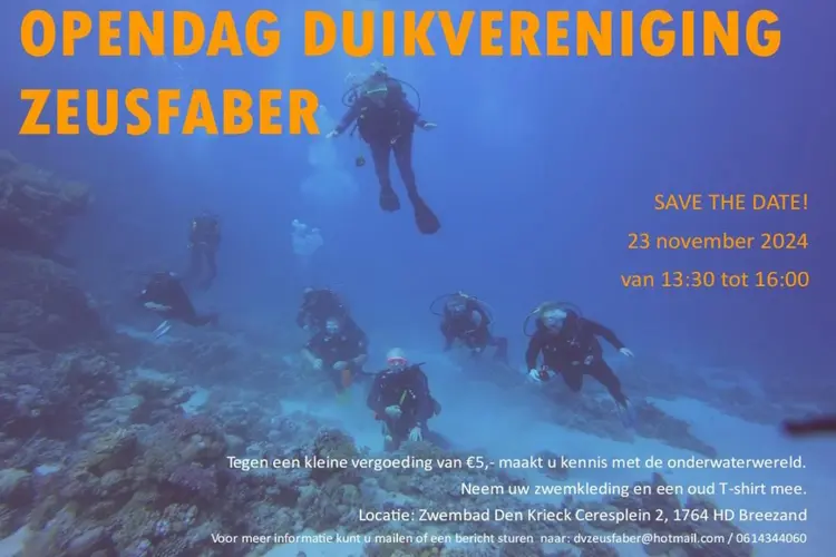 Open dag Duikvereniging Zeus Faber