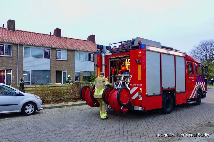 Korte keukenbrand Fregatstraat in Den Helder