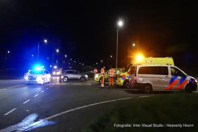 Ongeluk op N9 bij 't Zand: twee auto's geborgen