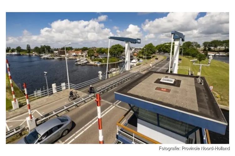 Verkeershinder door afsluiting Burgemeester Visserbrug