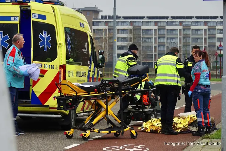 Scootmobiel-bestuurder betrokken bij ongeluk Den Helder