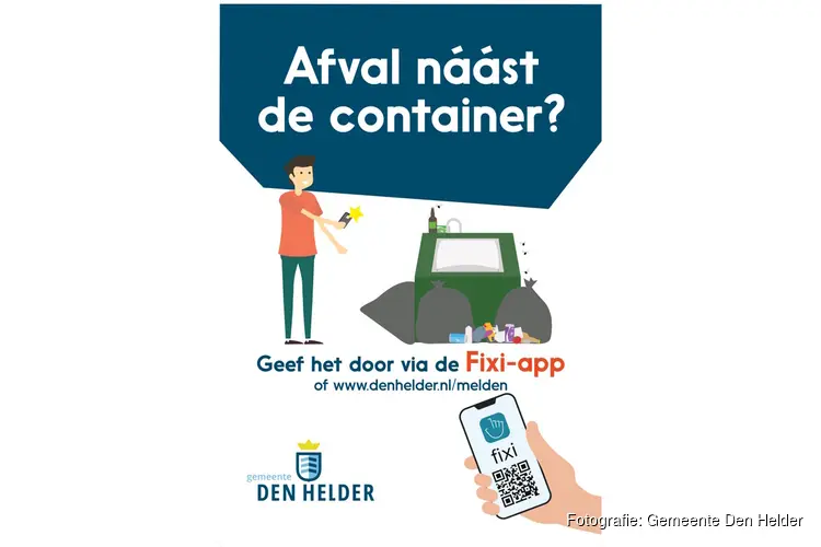 Fixi: nieuwe app voor meldingen openbare ruimte