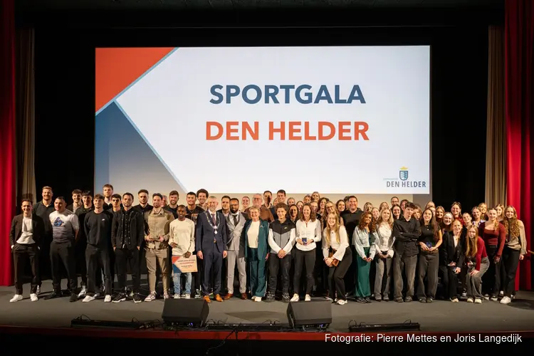 Sporters in het zonnetje tijdens sportgala