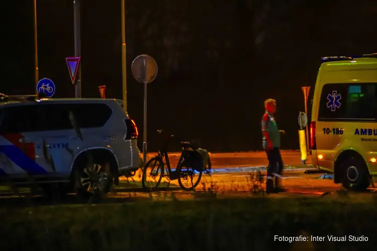 Aanrijding tussen fietser en auto in Den Helder