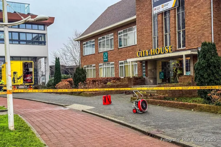 Gaslekkage in bedrijfsverzamelgebouw in Den Helder