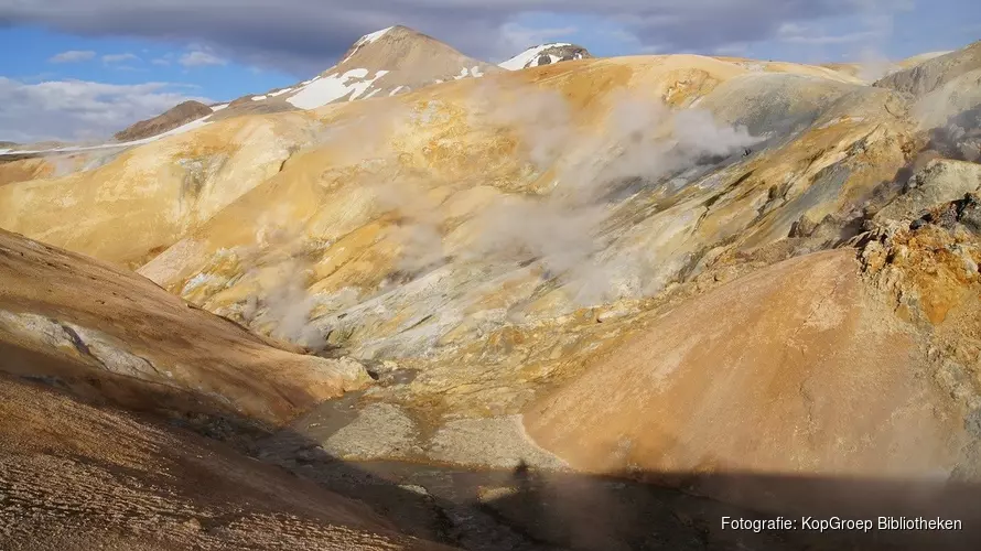 Gletsjers en vulkanen op IJsland