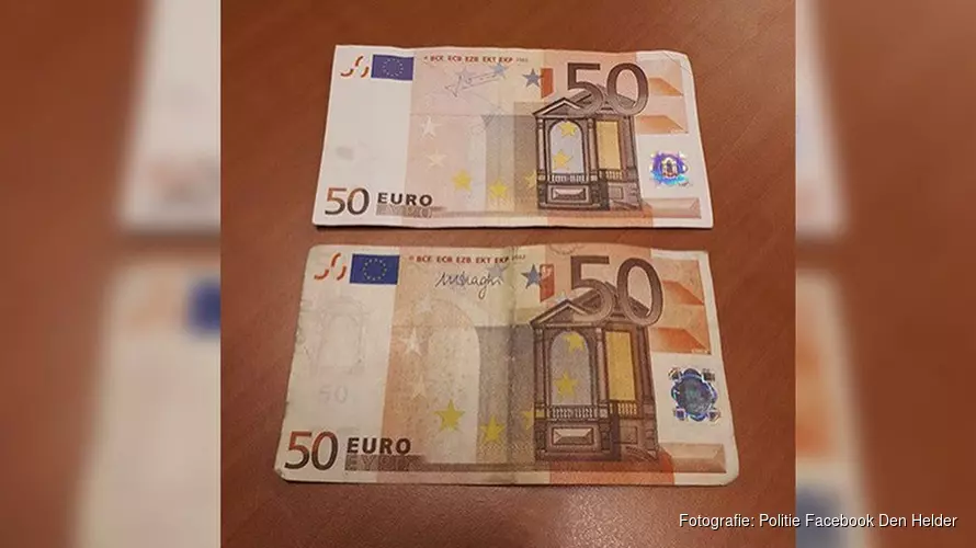 Vals geld in omloop in Den Helder