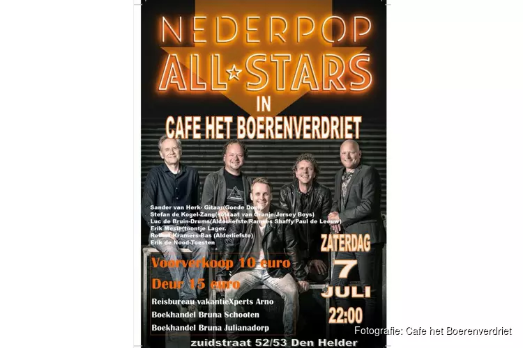 Nederpop All * Stars in het Boerenverdriet