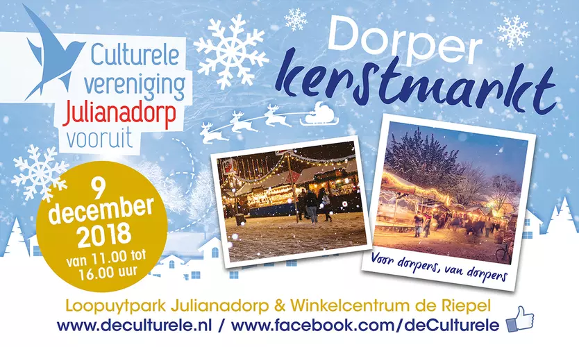 Dorperkerstmarkt 9 december