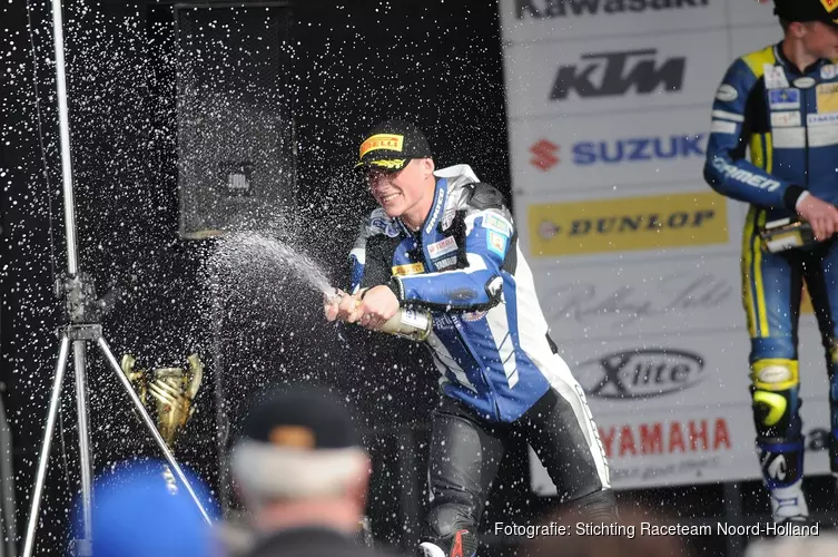 Finn de Bruin in 2019 aan de start van WSS 300 met Trasimeno Racing.